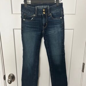 American Eagle Low-rise Artist Crop Jean